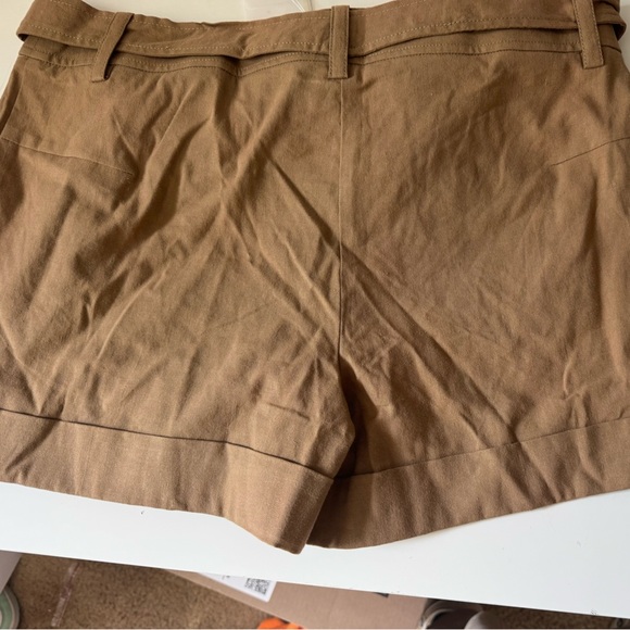 Trina Turk Women's Sun Tie Front Flowy Short Tan NWT - Picture 6 of 13